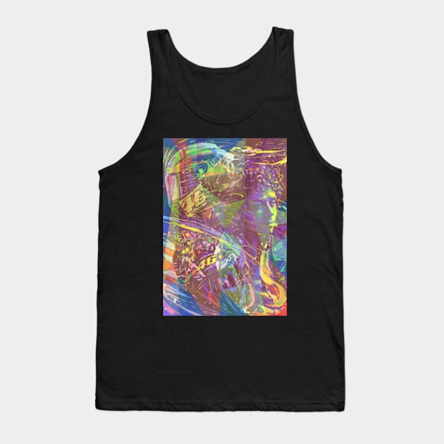 Vale 46 Colorful Style Tank Top by neogu